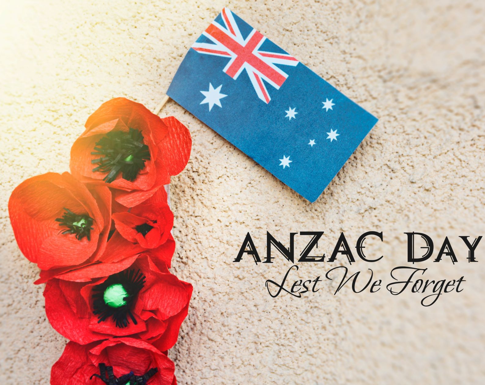 ANZAC Day (Tuesday 25 April)